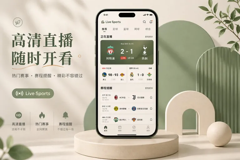 悟空体育体育直播 App 获取页面配图：刚错过开场